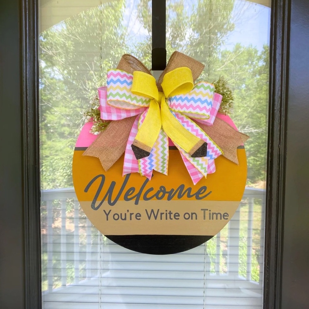 HANDMADE Door Hanger|Teacher, Classroom Decor - Picture 3 of 4